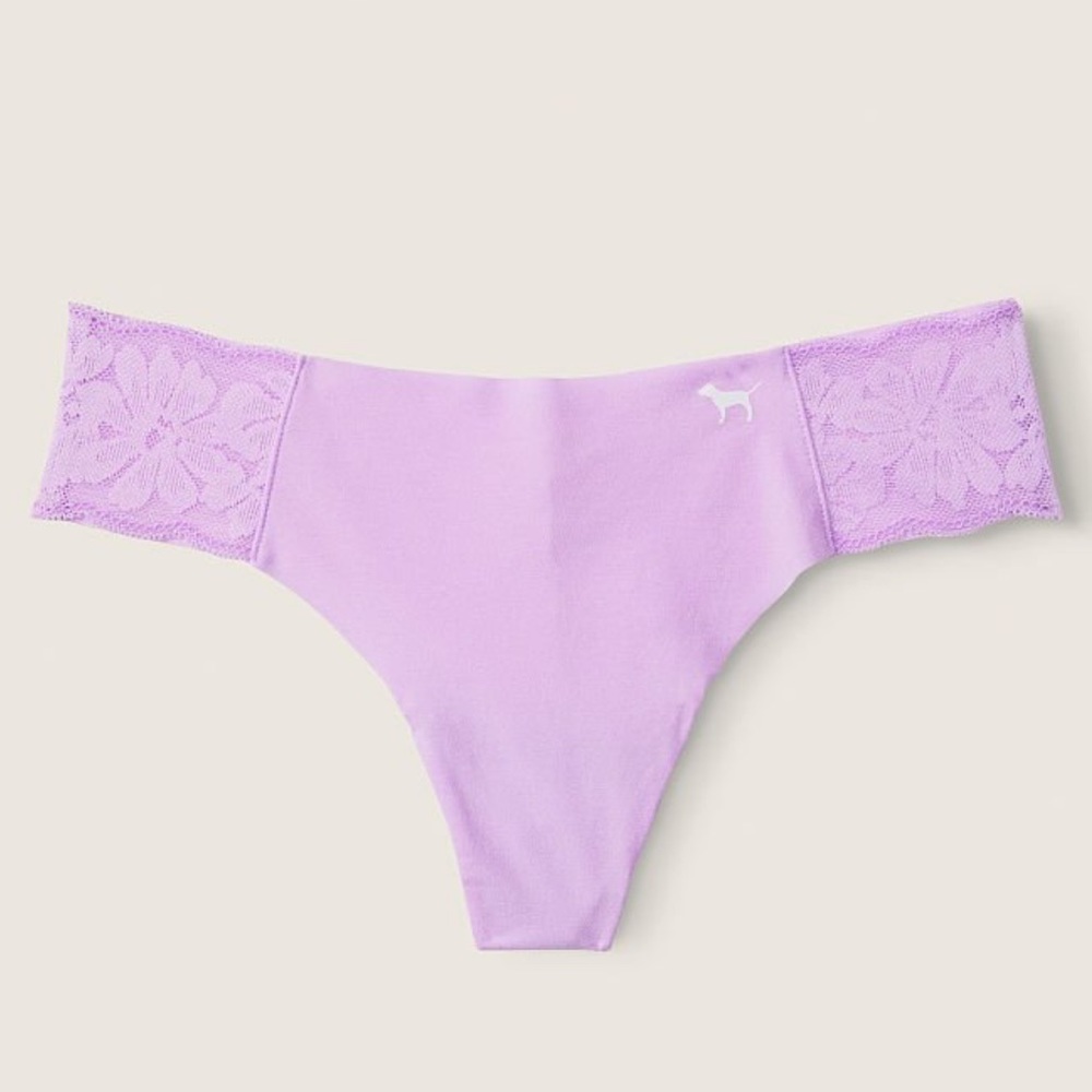 PINK NO-SHOW THONG Panty size S - Picture 1 of 3